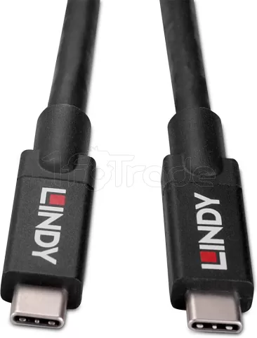 Photo de Cable Lindy USB 3.2 vers Type C M/M 10 GB/s 5m (Noir)