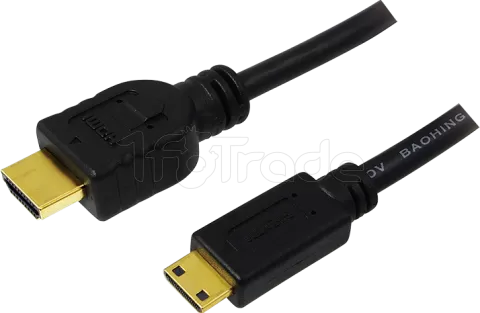 Photo de Cable LogiLink HDMI vers mini HDMI 1.5m M/M