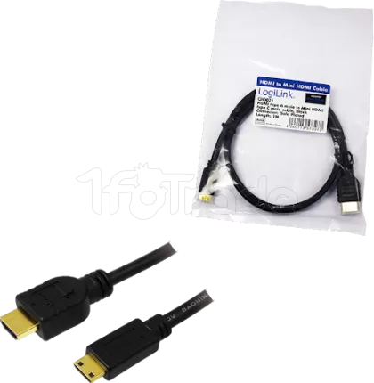 Photo de Cable LogiLink HDMI vers mini HDMI 1.5m M/M
