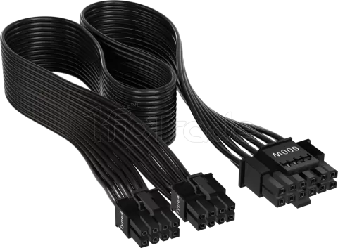 Photo de Cable modulaire Corsair 12VHPWR - 1x PCIe 12+4 pins (Noir)