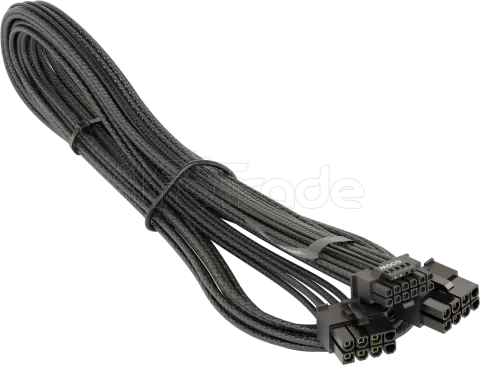 Photo de Cable modulaire Seasonic 12VHPWR - 1x PCIe 12+4 pins (Noir)