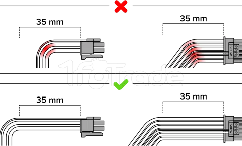 Photo de Cable modulaire Seasonic 12VHPWR - 1x PCIe 12+4 pins (Noir)
