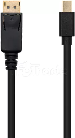 Photo de Cable Nanocable Mini DisplayPort vers DisplayPort M/M 2m (Noir)