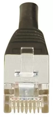 Photo de Cable Réseau RJ45 - 15m Catégorie 5E Droit Noir