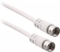 Photo de Câble Satellite Type F T'nB M/M 2m (Blanc)