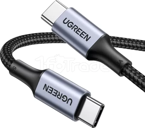 Photo de Cable Ugreen USB-C M/M 100W 1m (Noir)