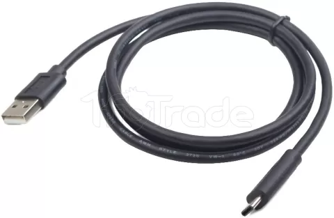 Photo de Cable USB 2.0 Gembird type A - type-C M/M 1m (Noir)