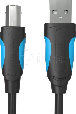 Photo de Cable Vention USB 2.0  A/B M/M 1m (Noir)