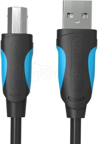 Photo de Cable Vention USB 2.0  A/B M/M  2m (Noir)