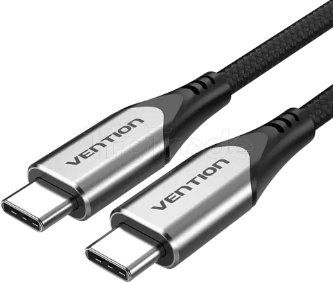 Photo de Cable Vention USB-C M/M 1.5m 60W (Gris)