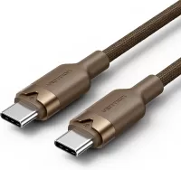 Photo de Cable Vention USB-C M/M 1m 60W (Marron)