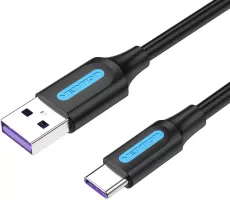 Photo de Vention USB Type A - Type C 5A 1m