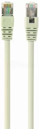 Photo de Câble/Cordon réseau CableXpert RJ45 Catégorie 6 FTP (F/UTP) Droit 15m (Gris)