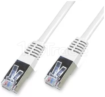 Photo de Câble/Cordon réseau RJ45 Catégorie 6 FTP (F/UTP) Droit 15m (Gris)
