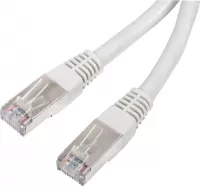 Photo de Câble/Cordon réseau RJ45 Catégorie 6 FTP (F/UTP) Droit 1m (Gris)