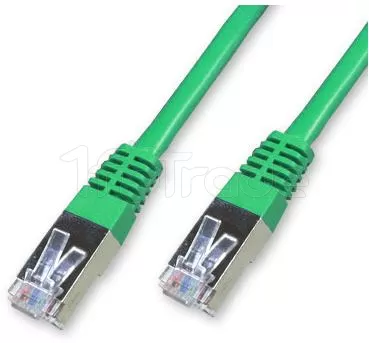 Photo de Câble/Cordon réseau RJ45 Catégorie 6 FTP (F/UTP) Droit 3m (Vert)