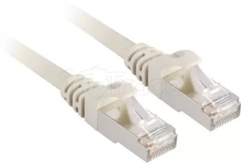 Photo de Câble/Cordon réseau RJ45 MCL-Samar Catégorie 6 UTP (U/UTP) Droit 1m Gris)