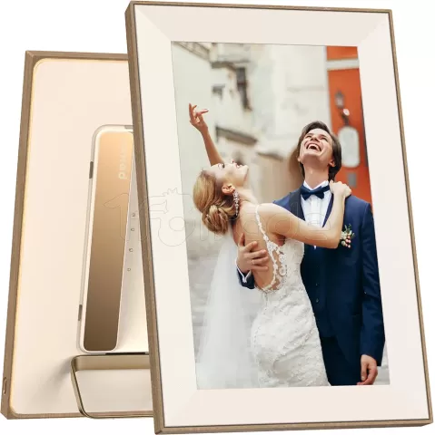 Photo de Cadre photo Numérique Lexar Pexar Starlight 15,6" tactile (Beige)