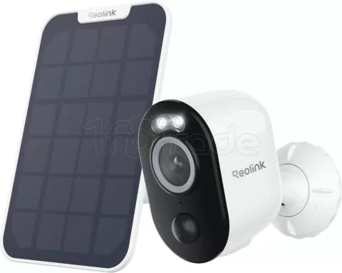 Photo de Caméra extérieur Reolink Argus B330 avec panneau solaire