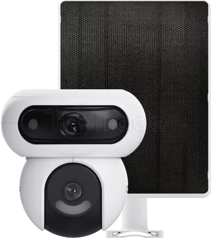 Photo de Caméra extérieure Ezviz HB90 Dual Kit avec panneau solaire (Blanc)