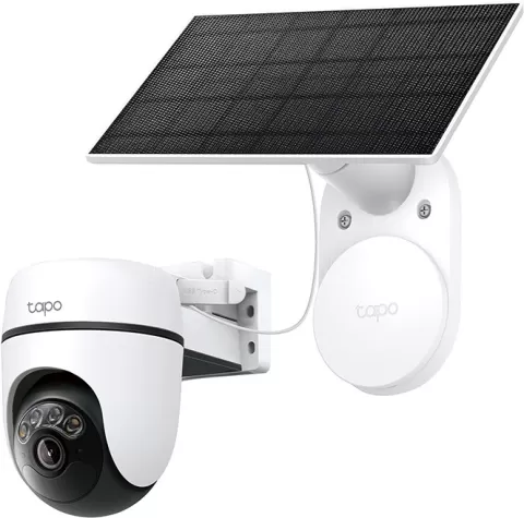 Photo de Caméra extérieure IP TP-Link Tapo C610 + panneau solaire (Blanc)