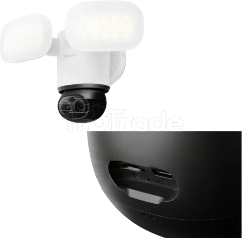 Photo de Caméra extérieure Reolink TrackFlex Floodlight F850W - IR 30m (Blanc)