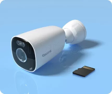 Photo de Caméra IP extérieur Reolink Argus B340 avec panneau solaire