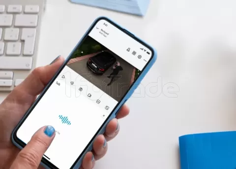 Photo de Caméra IP extérieur Reolink Argus B340 avec panneau solaire
