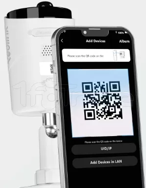 Photo de Caméra IP extérieur Reolink ARGUS Series B320 avec panneau solaire