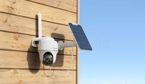 Photo de Caméra IP extérieur Reolink Go Series G430 avec panneau solaire