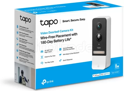 Photo de Carillon/Sonnette vidéo connectée TP-Link Tapo D230S1