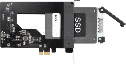 Photo de Carte Controleur PCIe 2.0 Icy Dock ToughArmor MB839SP-B pour 1x 2,5" amovible