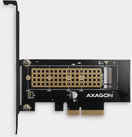 Photo de Carte Controleur PCIe Axagon PCEM2-N - M.2 NVMe