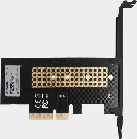 Photo de Carte Controleur PCIe Axagon PCEM2-N - M.2 NVMe
