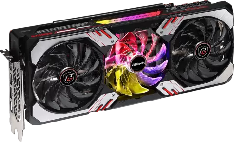 Photo de Carte Graphique AMD ASRock Radeon RX 6800 XT Phantom Gaming D OC 16Go