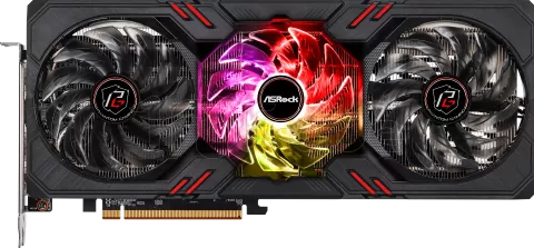 Photo de Carte Graphique AMD ASRock Radeon RX7600 Phantom Gaming OC 8Go