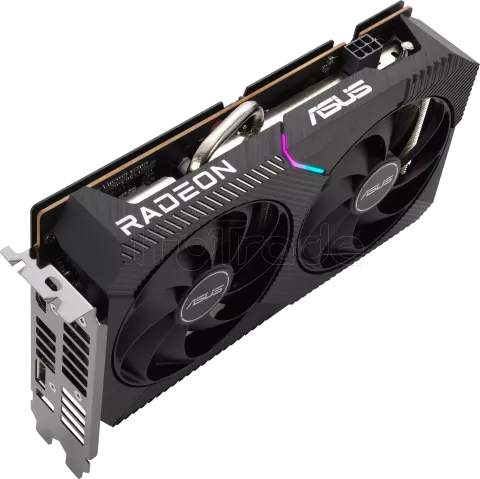 Photo de Carte Graphique AMD Asus Radeon RX 6500 XT Dual OC 4Go