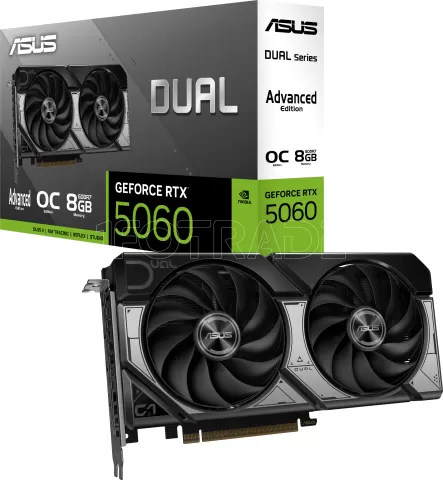 Photo de Carte Graphique Asus GeForce RTX 5060 Dual Advanced OC