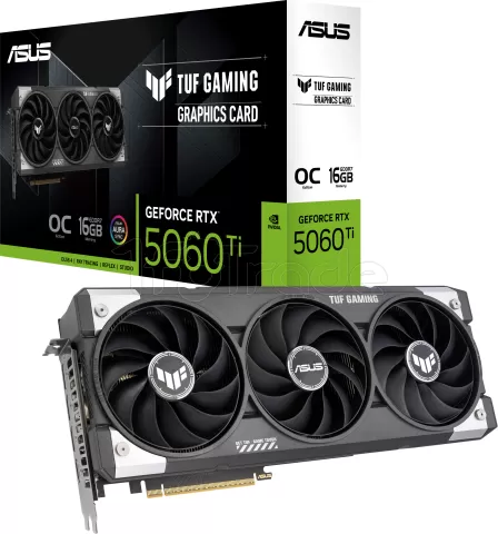 Photo de Carte Graphique Asus GeForce RTX 5060 Ti Tuf Gaming OC 16Go