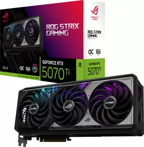Photo de Carte Graphique Asus GeForce RTX 5070 Ti Rog Strix OC