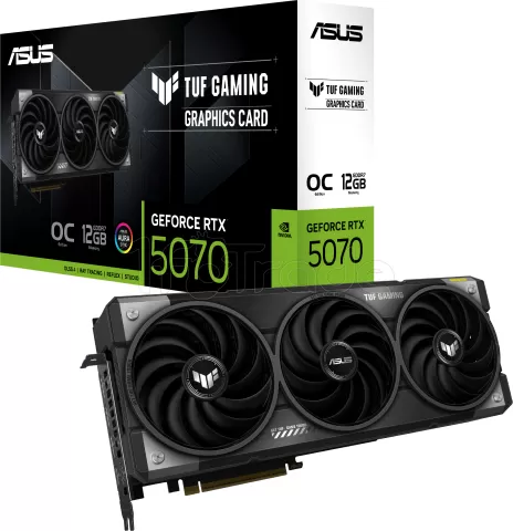 Photo de Carte Graphique Asus GeForce RTX 5070 Tuf Gaming OC