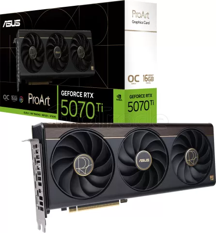 Photo de Carte Graphique Asus ProArt GeForce RTX 5070 Ti 16Go