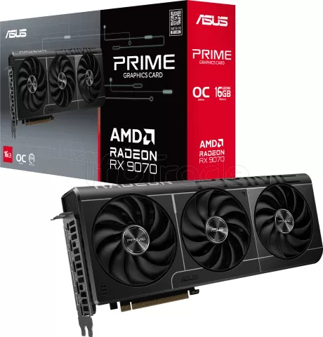 Photo de Carte Graphique Asus Radeon RX 9070 Prime OC
