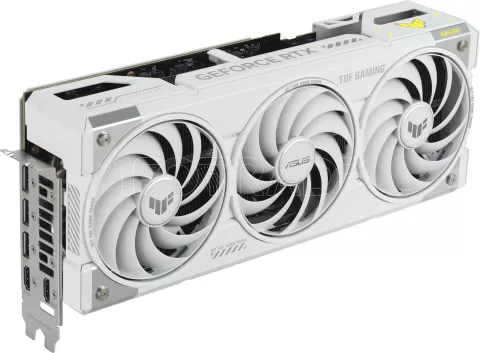 Photo de Carte Graphique Asus Tuf Gaming GeForce RTX 5070 Ti 16Go (Blanc)