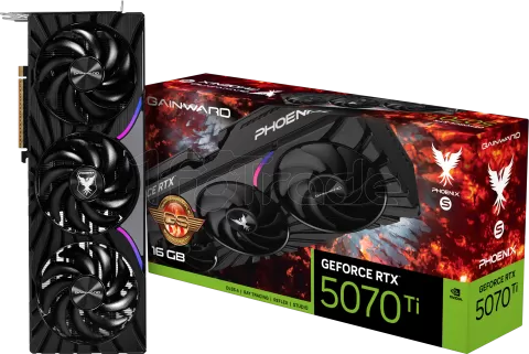 Photo de Carte Graphique Gainward GeForce RTX 5070 Ti Phoenix-S Golden Sample