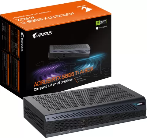 Photo de Carte Graphique Gigabyte Aorus RTX 5060 Ti AI Box 16Go
