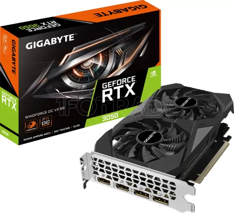 Photo de Carte Graphique Gigabyte GeForce RTX 3050 Windforce OC 6Go