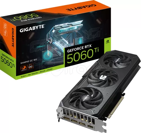 Photo de Carte Graphique Gigabyte GeForce RTX 5060 Ti Gaming OC 16Go