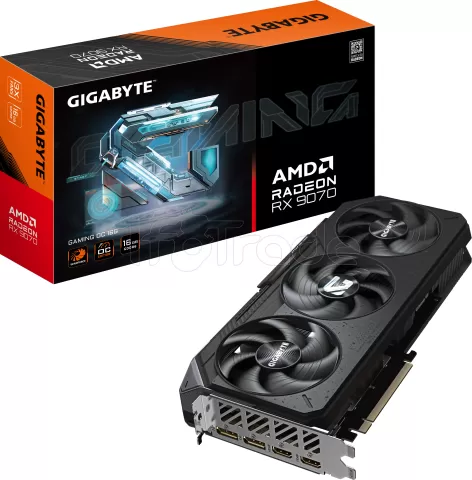 Photo de Carte Graphique Gigabyte Radeon RX 9070 Gaming OC