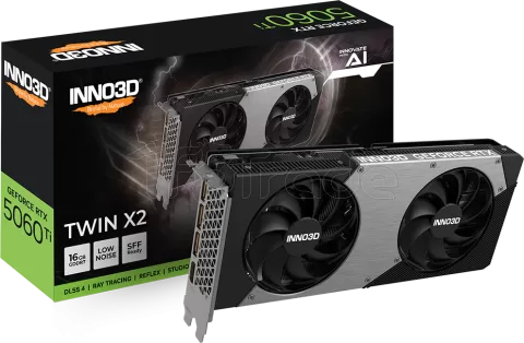 Photo de Carte Graphique Inno3D GeForce RTX 5060 Ti Twin X2 16Go